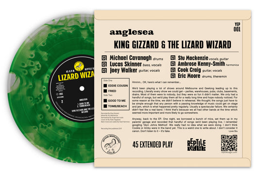 King Gizzard & The Lizard Wizard | Anglesea EP (45rpm 10", Ghostly Green)