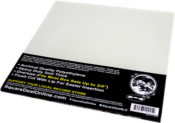 12" Oversized Record Outer Sleeves | 25 Pack
