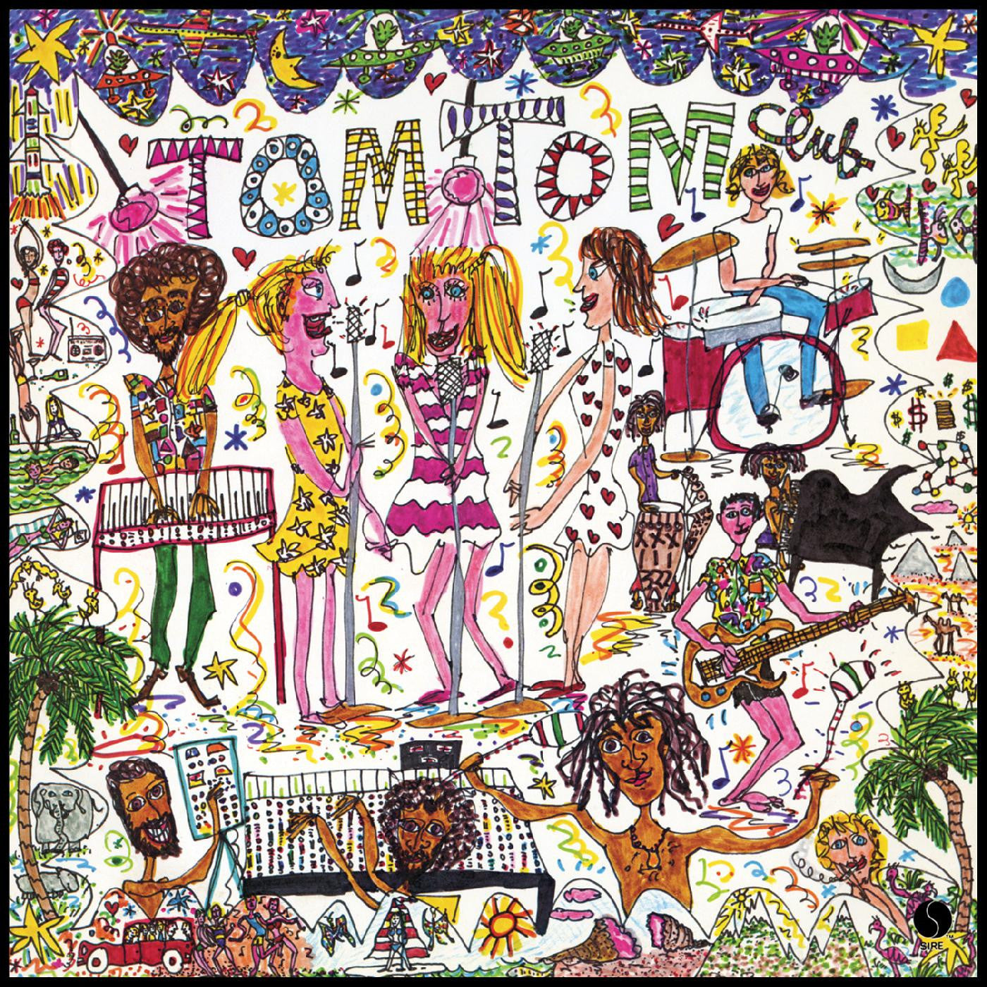 Tom Tom Club | Tom Tom Club LP (Tropical Red & Yellow)