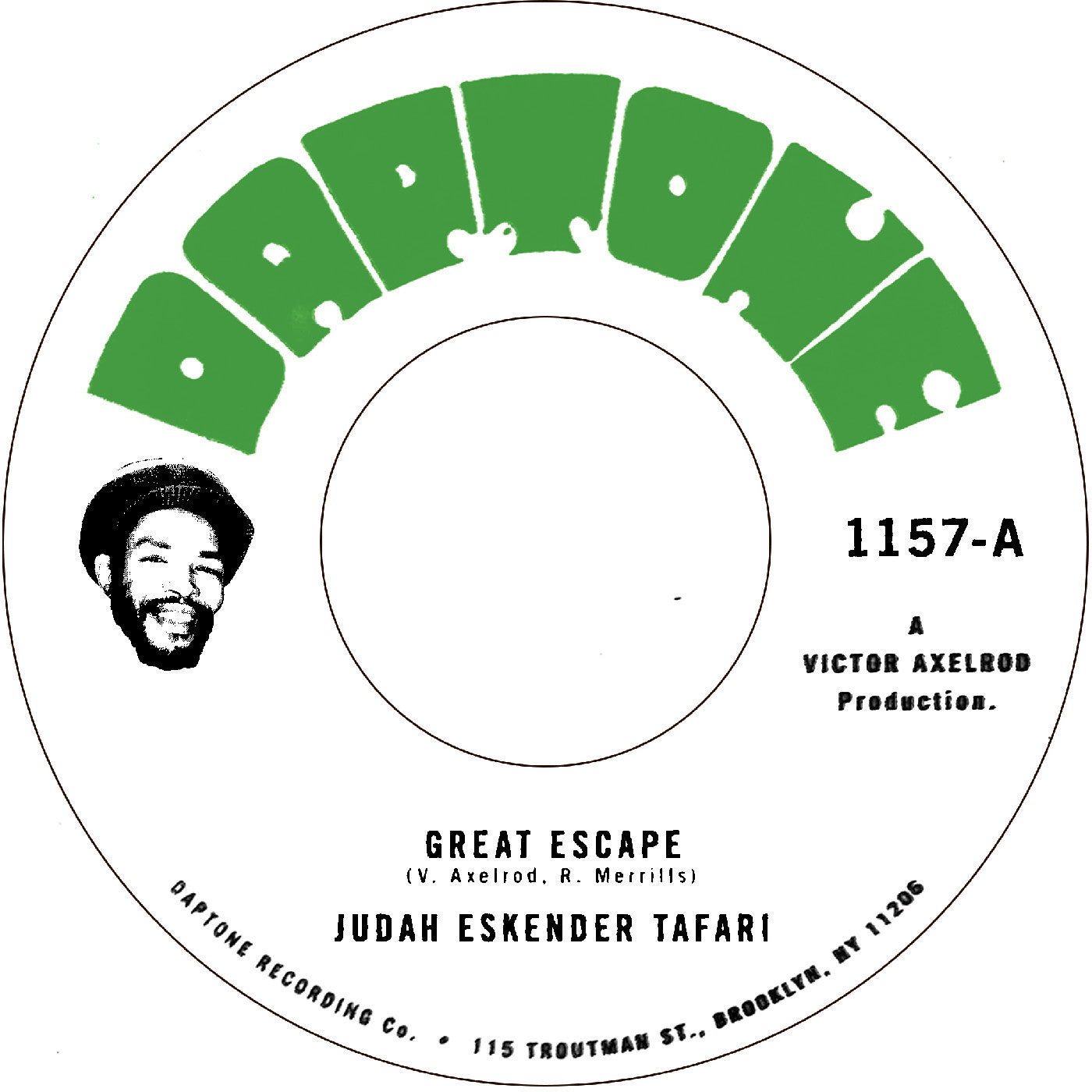 Judah Eskender Tafari | Great Escape b/w Bezos vs. Musk 7" Single