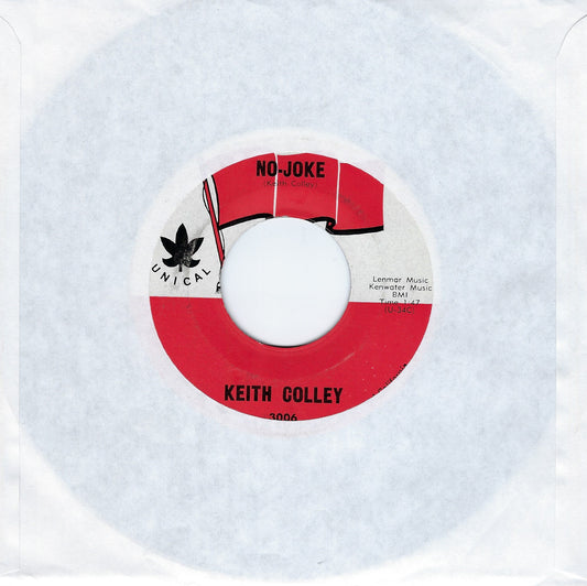Keith Colley | Enamorado / No-Joke 7" Single (1963 / 45RPM)