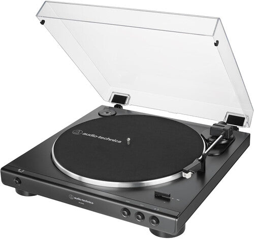 AT-LP60X-BK Fully Automatic Belt-Drive Turntable (Black)