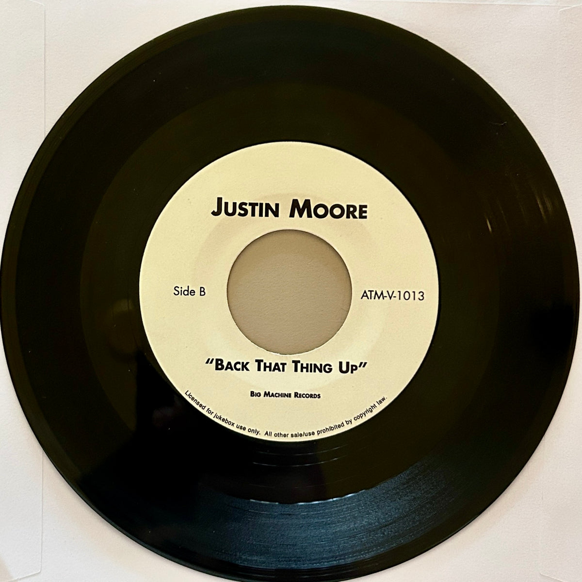 Taylor Swift / Justin Moore | Should've Said No / Back That Thing Up 7" (2008 / US / 45RPM / Jukebox)