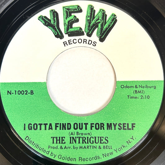The Intrigues | I'm Gonna Love You 7" Single (1969 / 45RPM)