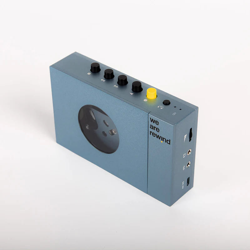 Blue Portable Cassette Player | Kurt