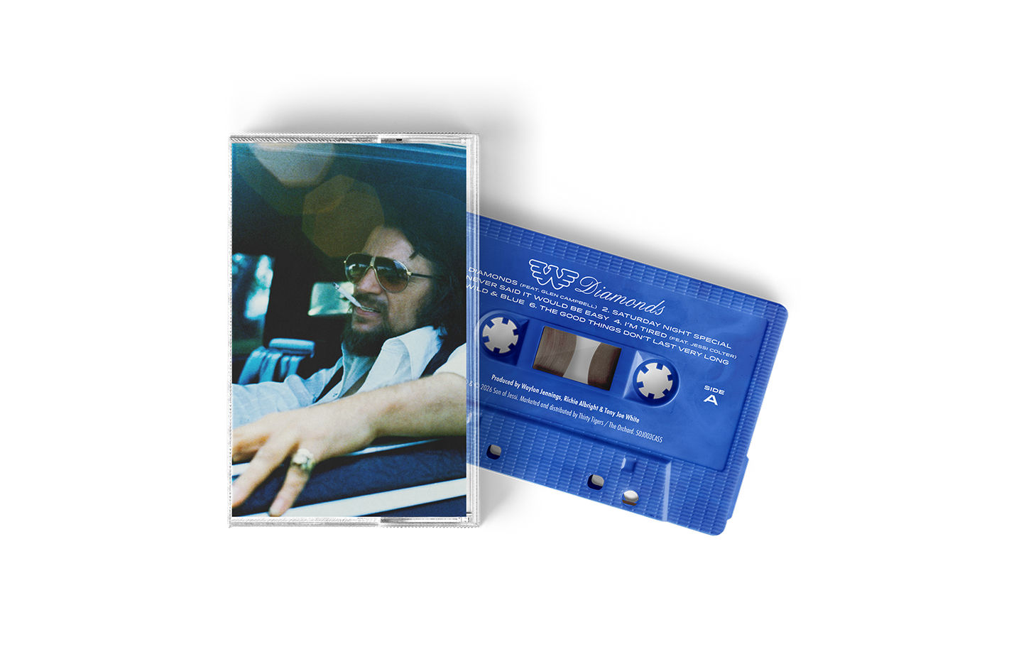Waylon Jennings | Diamonds Cassette