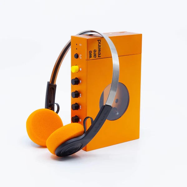 Orange Cassette Player | Stereo Pack