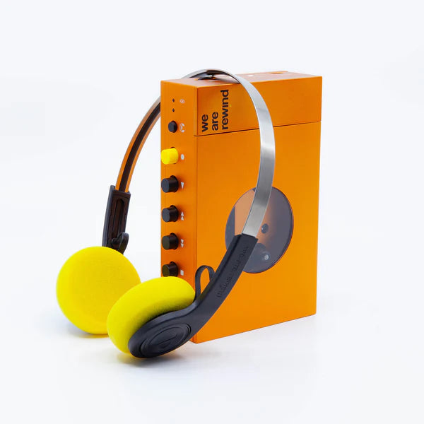 Orange Cassette Player | Stereo Pack