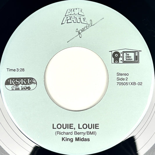 King Midas | New Orleans / Louie, Louie 7" Single