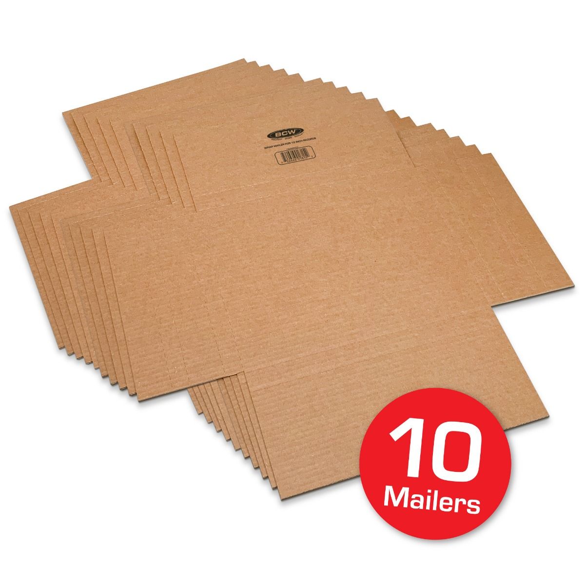 Deluxe 12 Inch Record Mailer | 10 Pack