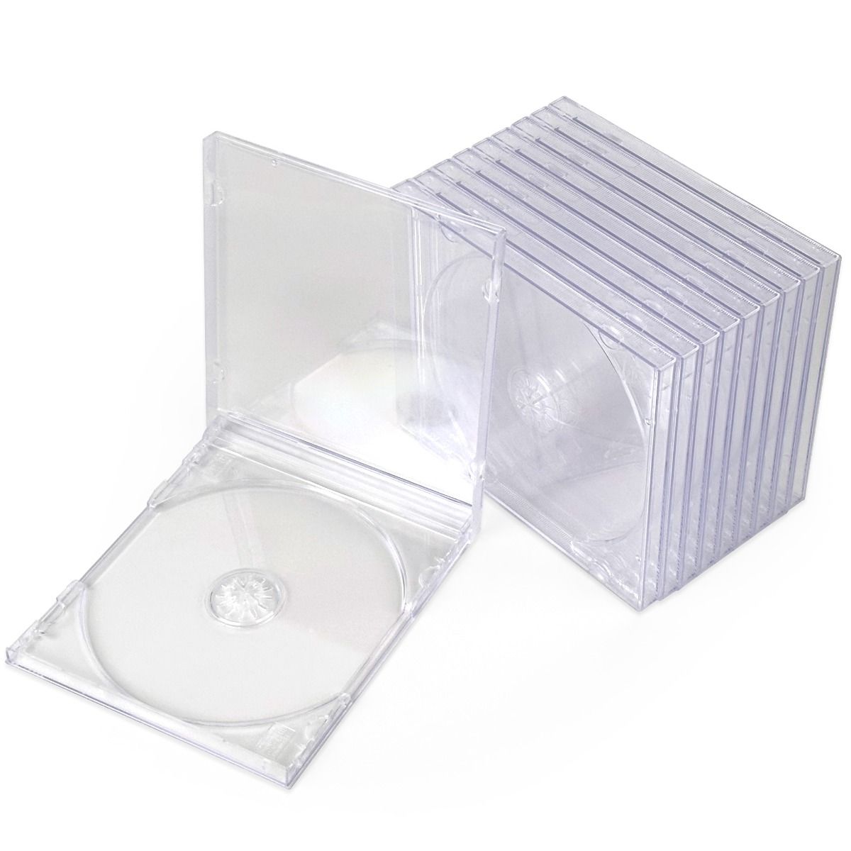 CD Jewel Cases | 10 Pack