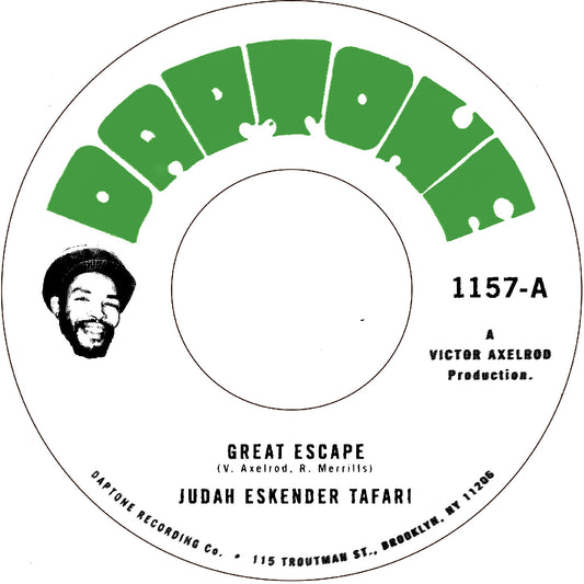 Judah Eskender Tafari | Great Escape b/w Bezos vs. Musk 7" Single