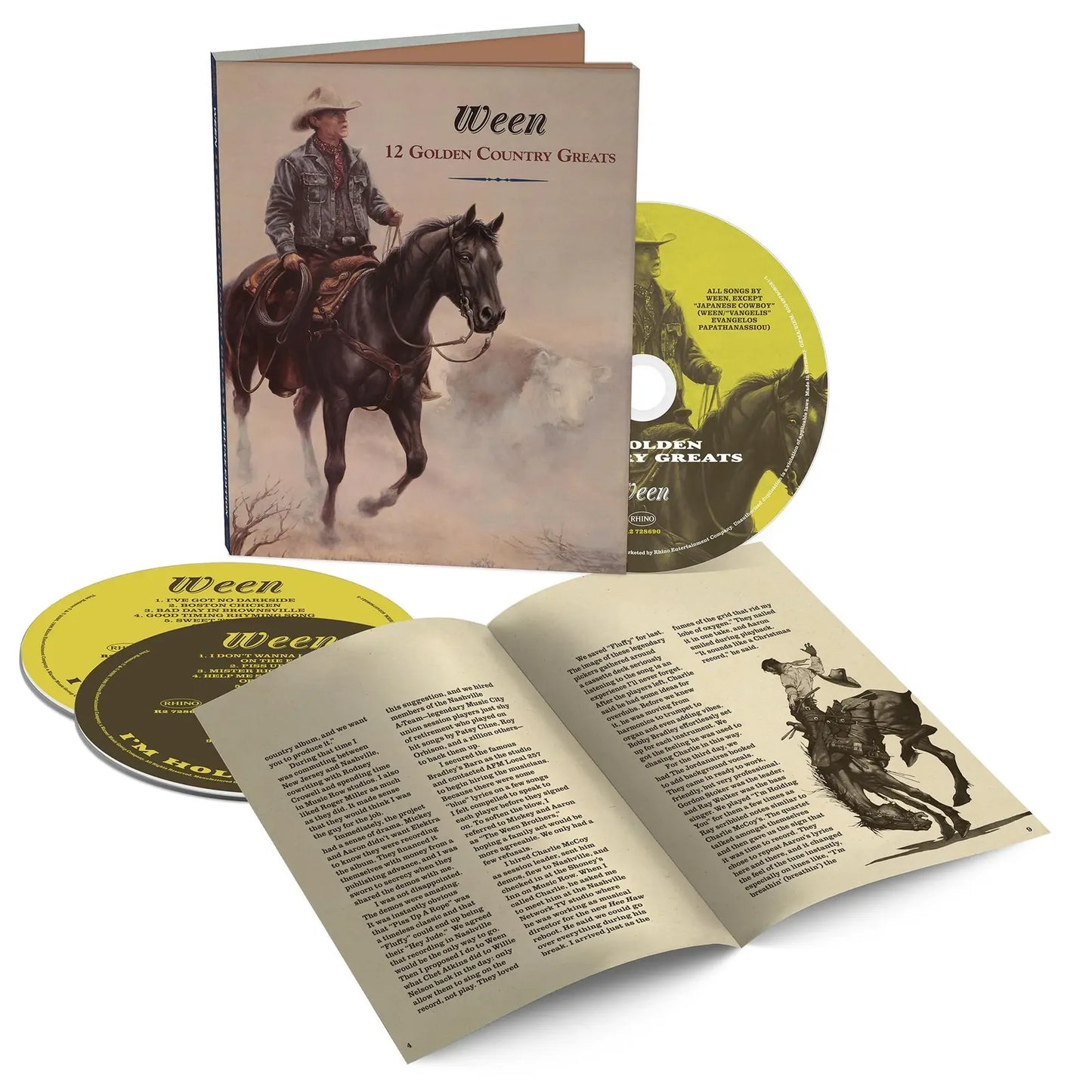 Ween | 12 Golden Country Greats CD (Deluxe)