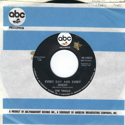 The Trolls ‎| Every Day And Every Night / Are You The One? 7" Single (1966 / 45RPM)