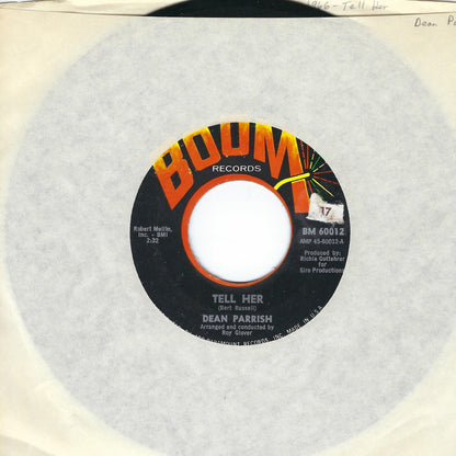Dean Parrish | Tell Her / Fall On Me 7" Single (1966 / 45RPM)