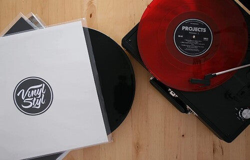 Vinyl Styl® VS-P-014 12 Inch Vinyl Record Outer Sleeve Polyethylene - 50 Count (Clear)