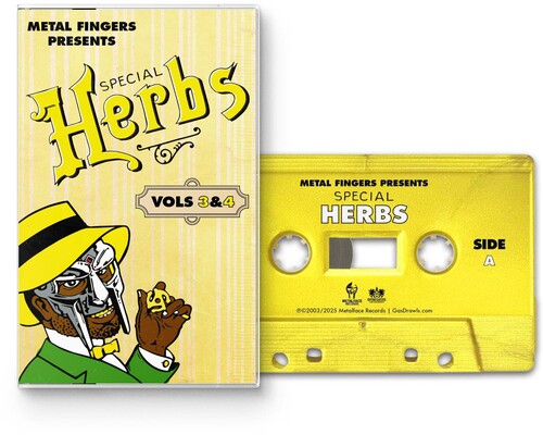 MF Doom | Metal Fingers Presents: Special Herbs Vol. 3 & 4 Cassette