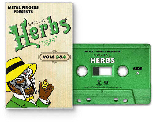 MF Doom | Metal Fingers Presents: Special Herbs Vol. 9 & 10 Cassette