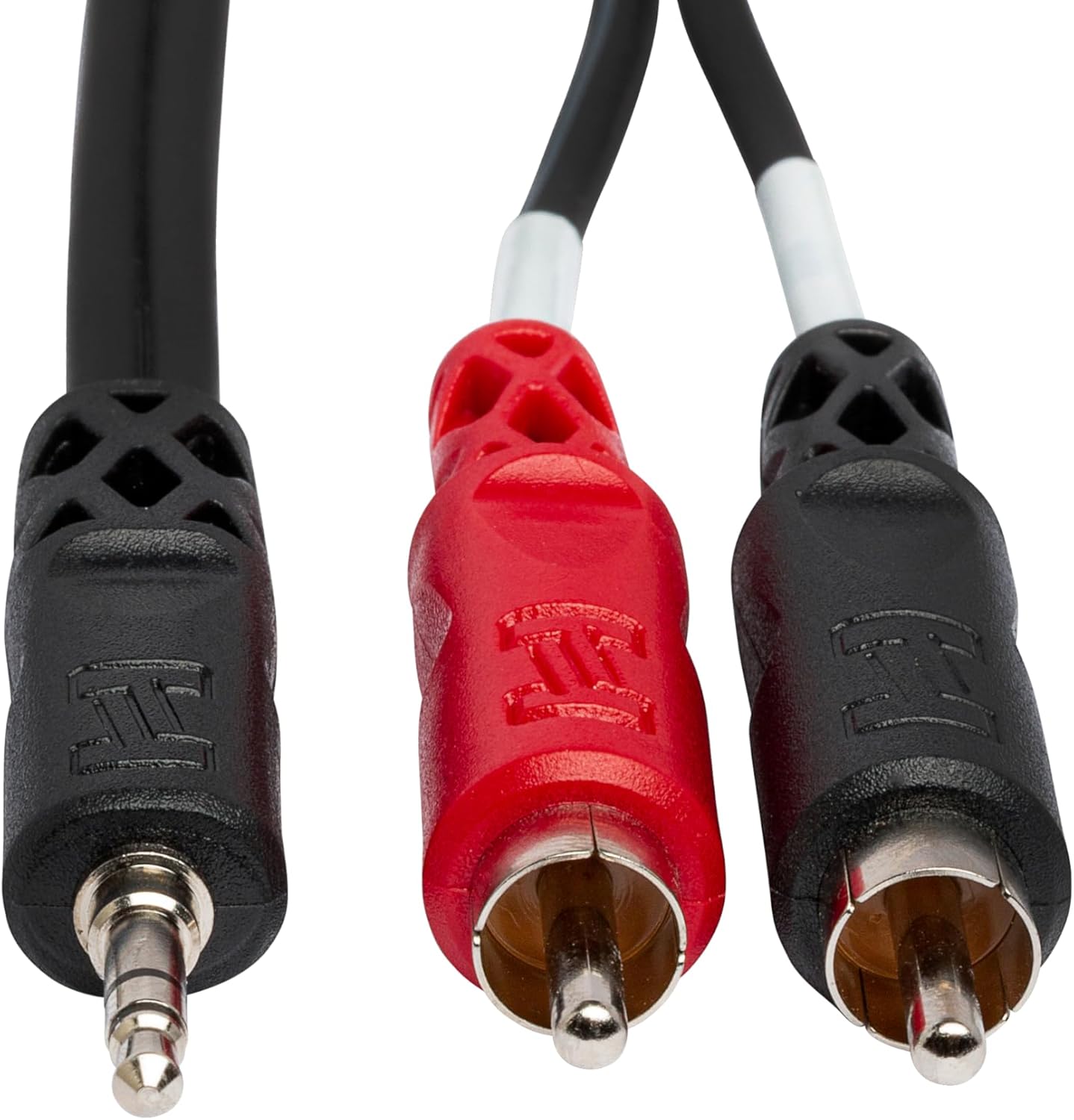 Hosa Technology Stereo Breakout 3.5 MM TRS to Dual RCA (3 ft / 0.9 m)