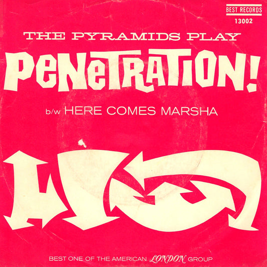 The Pyramids | Penetration / Here Comes Marsha 7" Single (1963 / 45RPM)