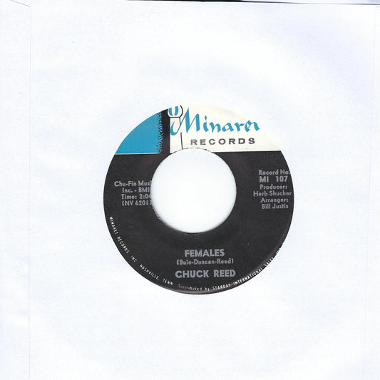 Chuck Reed | Mark My Word / Females 7" Single (1963 / 45RPM)