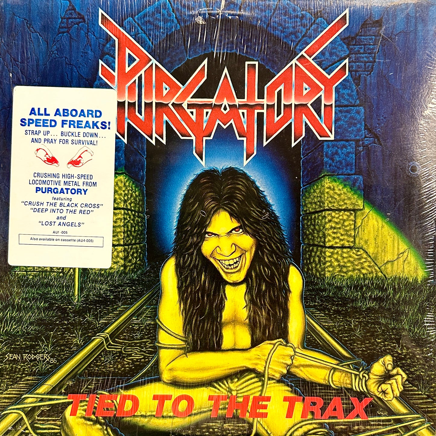 Purgatory | Tied To The Trax LP (1986 / US / Sealed)