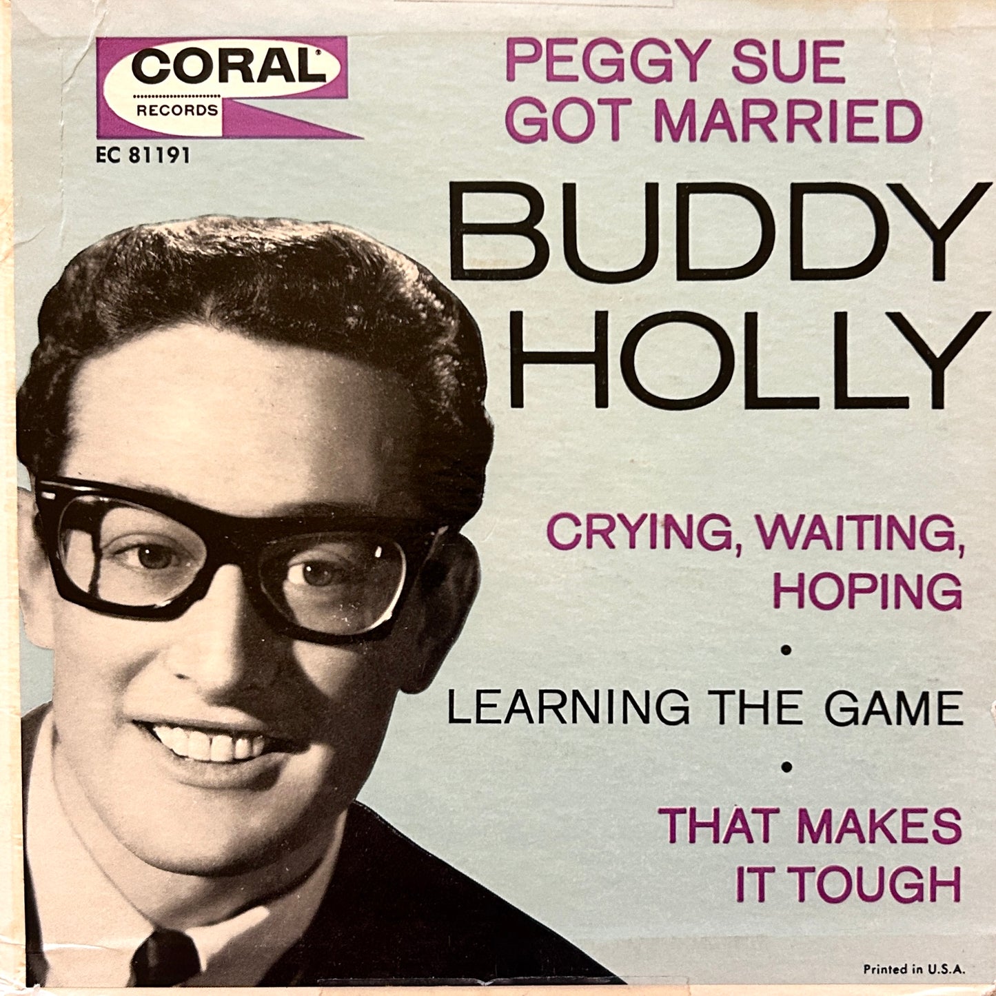 Buddy Holly ‎| Peggy Sue Got Married 7" EP (1962 / US)