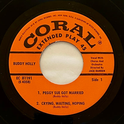 Buddy Holly ‎| Peggy Sue Got Married 7" EP (1962 / US)
