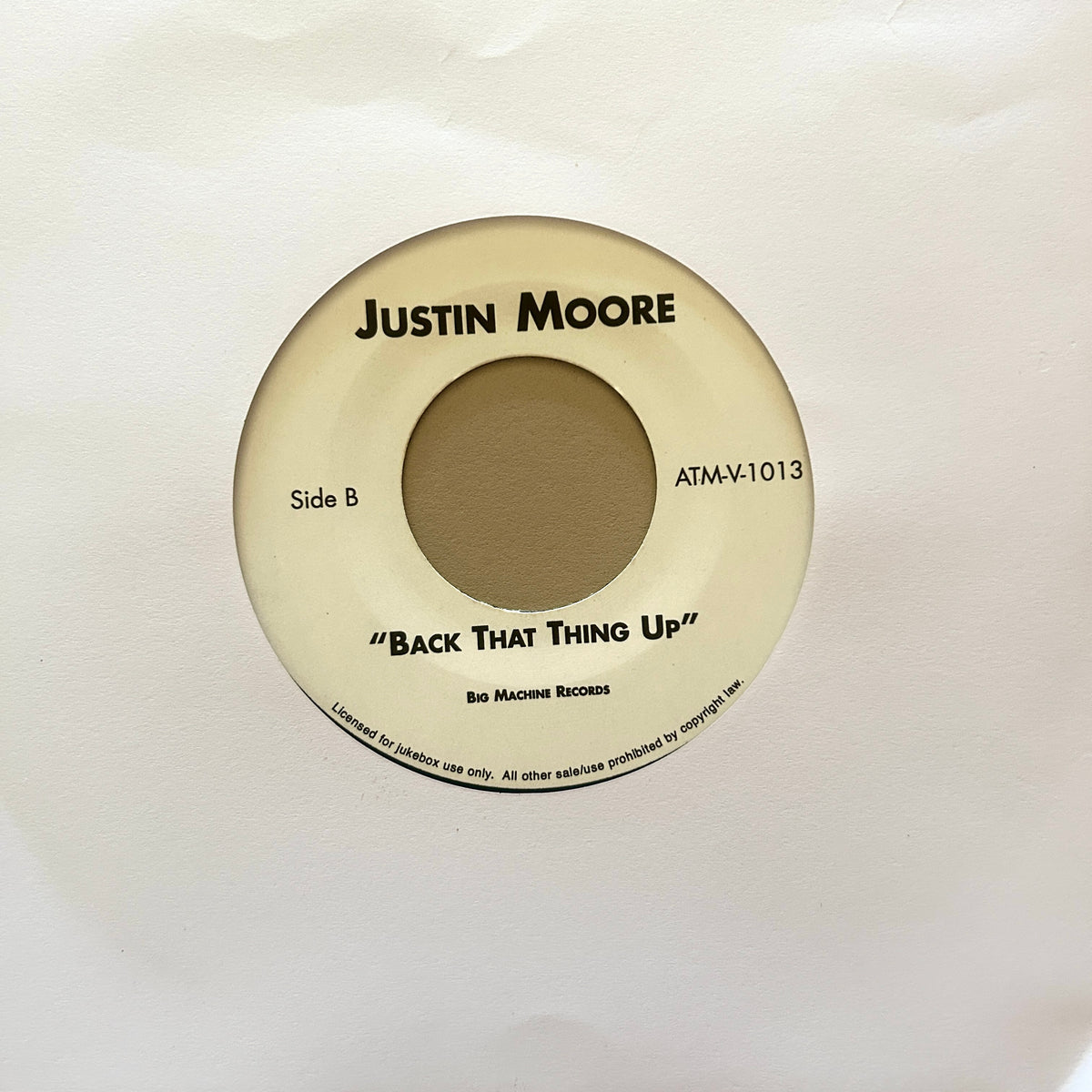 Taylor Swift / Justin Moore | Should've Said No / Back That Thing Up 7" (2008 / US / 45RPM / Jukebox)