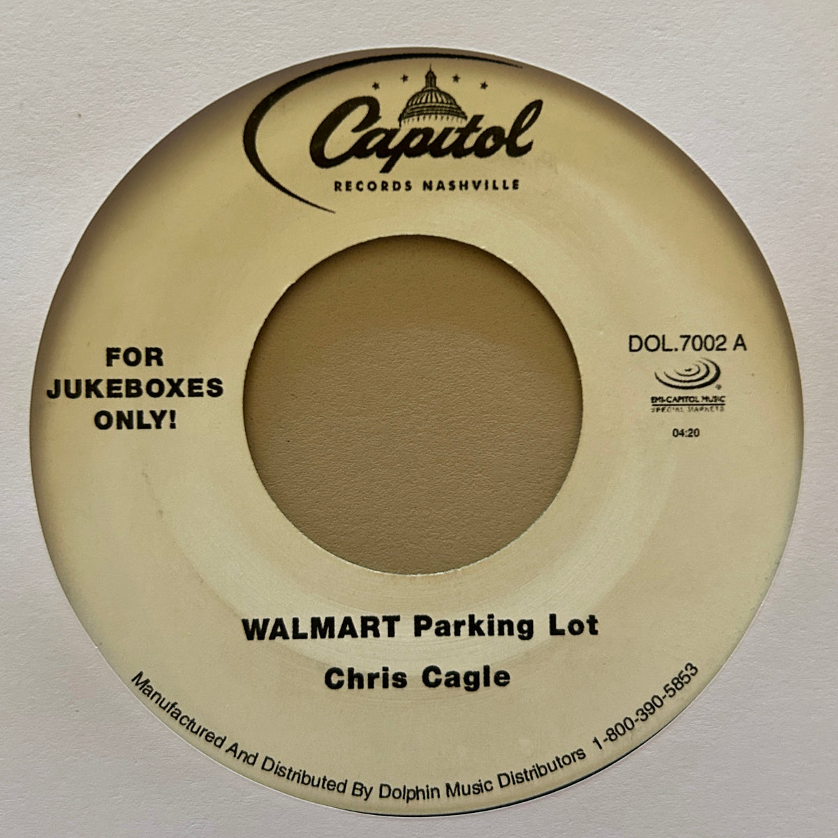 Eric Church / Chris Cagle | Walmart Parking Lot / How About You 7" (2006 / US / 45RPM / Jukebox)