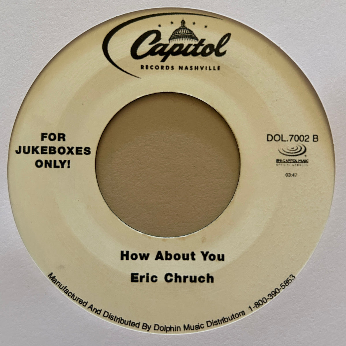 Eric Church / Chris Cagle | Walmart Parking Lot / How About You 7" (2006 / US / 45RPM / Jukebox)