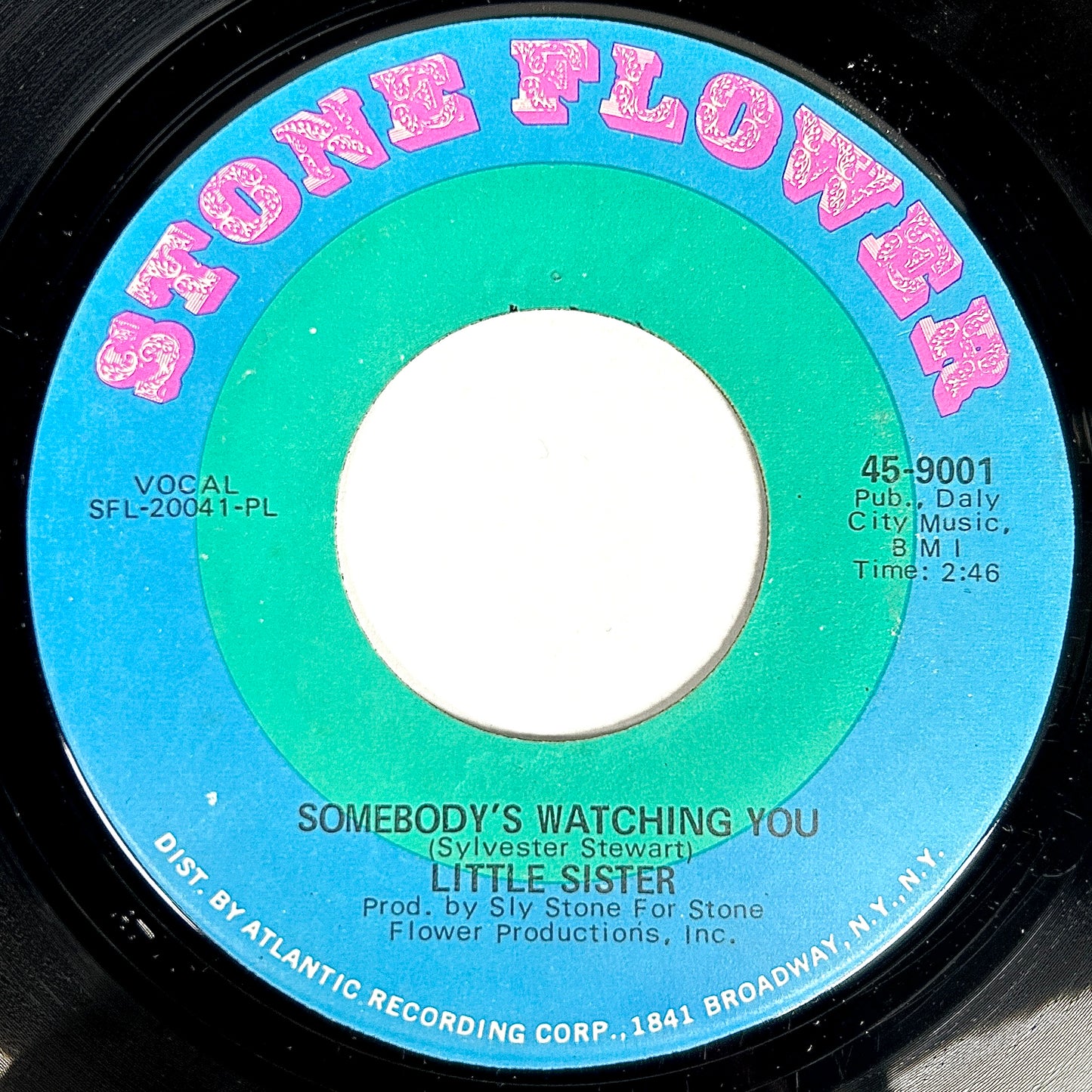 Little Sister | Stanga / Somebody's Watching You 7" Single (1970 / 45RPM)
