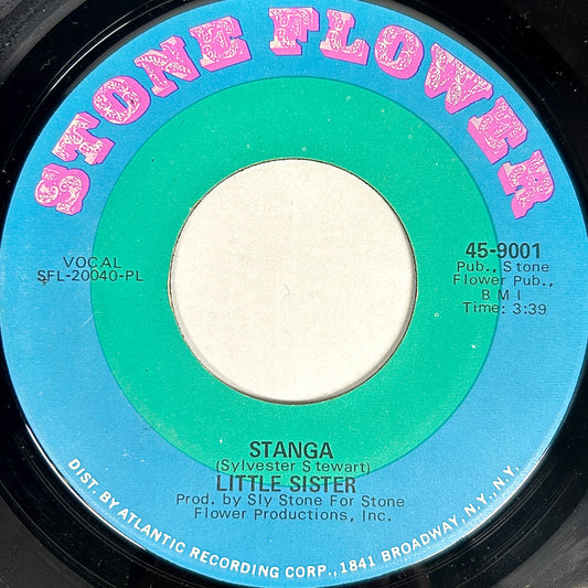 Little Sister | Stanga / Somebody's Watching You 7" Single (1970 / 45RPM)