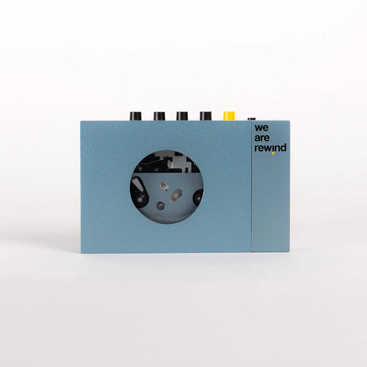 Blue Portable Cassette Player | Kurt