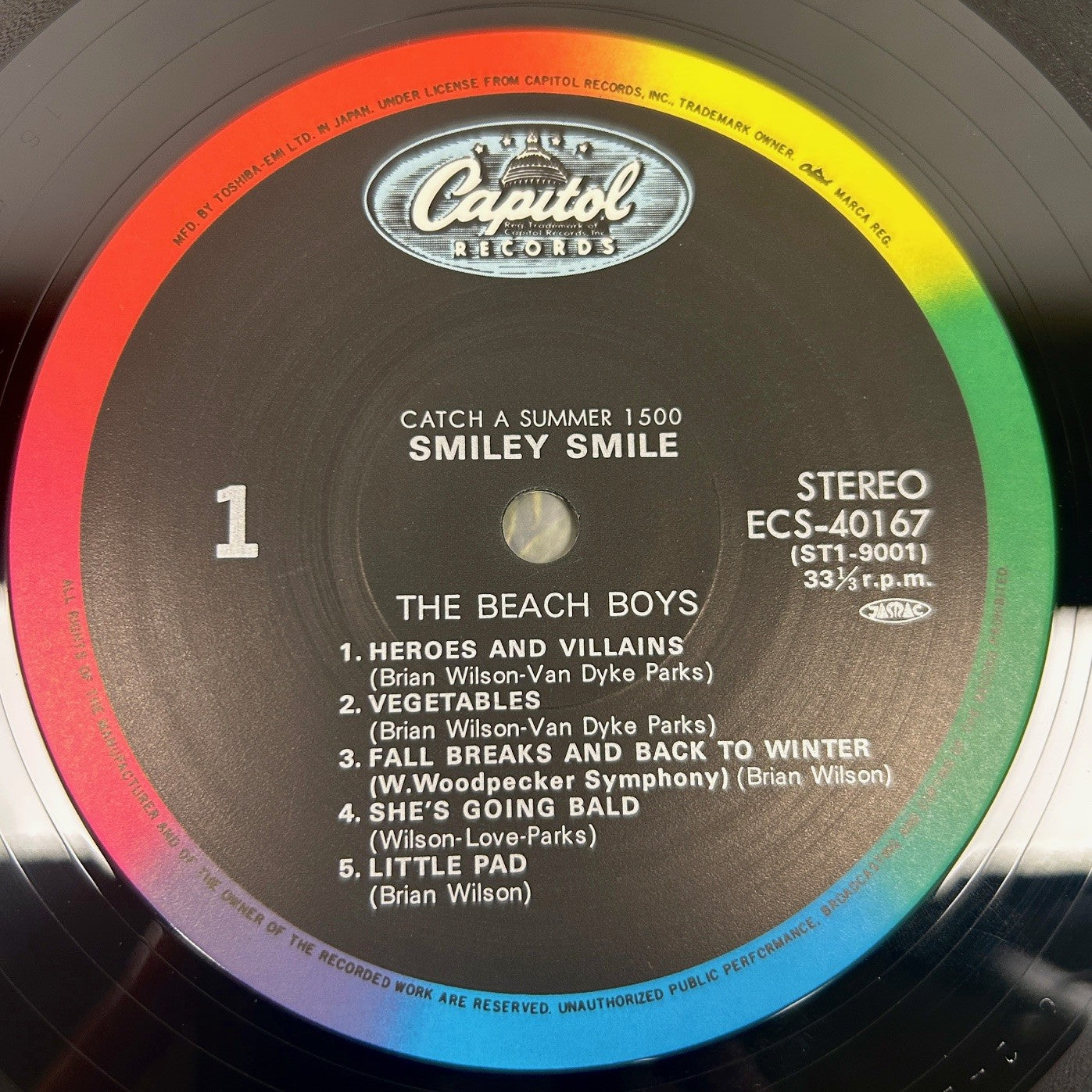 The Beach Boys | Smiley Smile LP (1982 / Japan)