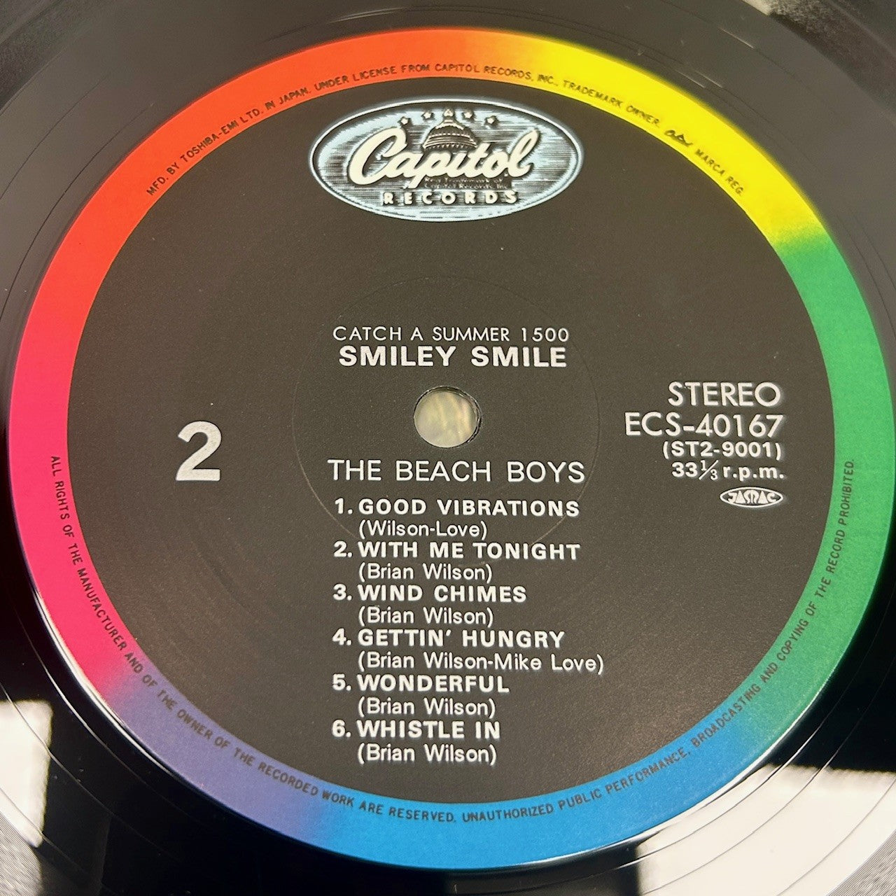 The Beach Boys | Smiley Smile LP (1982 / Japan)