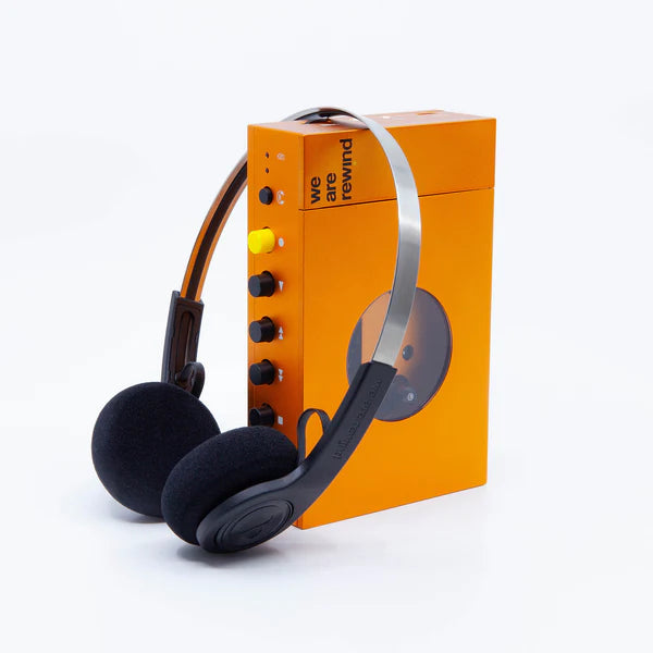 Orange Cassette Player | Stereo Pack